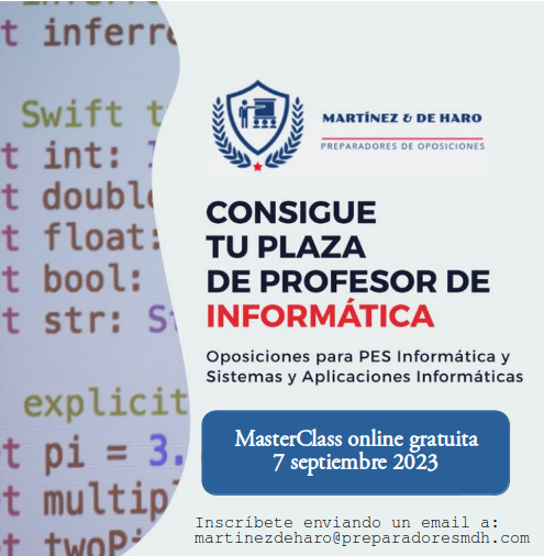 Te convocamos a nuestra MasterClass gratuita y online el 7 septiembre 2023