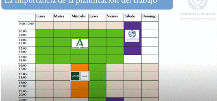 Opo-consejo sobre la preparación de oposiciones