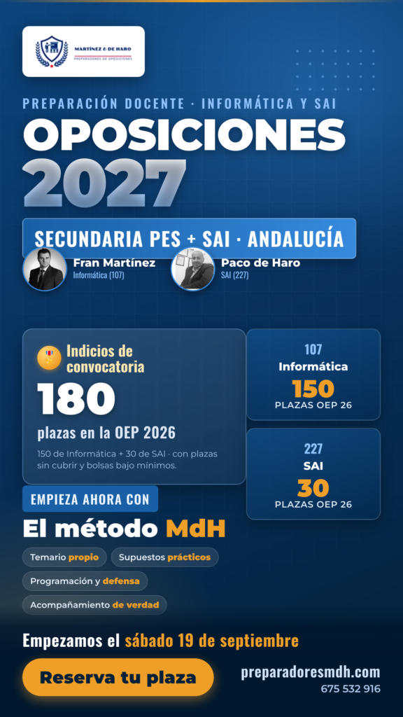 Preparación Informática & SAI 2027